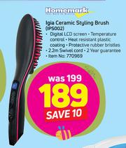 Homemark igia ceramic styling brush clearance