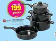 Gissolli 7 Piece Carbon Steel Set-Per Set