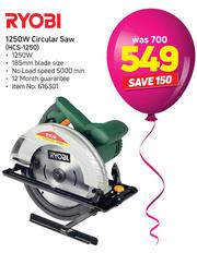 Ryobi circular deals saw 1250w