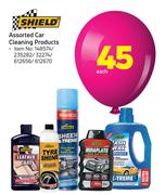 Shield Assorted Car Cleaning Products-Each