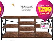 Salvador TV Unit H60 x W124 x D39cm