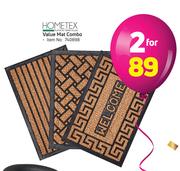 Hometex Value Mat Combo-For 2