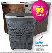 Ottima Daisy Linen Basket-50Ltr