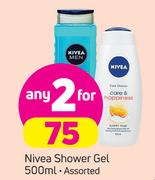 Nivea Shower Gel Assorted-2 x 500ml
