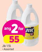 Jik Assorted-2 x 1.5Ltr