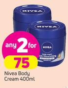Nivea Body Cream-2 x 400ml
