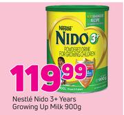 Nestle Nido 3+ Years Growing Up Milk-900g