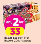 Bakers Eet Sum Mor Biscuits Assorted-2 x 200g