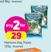 Marltons Dog Treats Assorted-2 x 120g