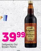 Sedgwicks Old Brown-750ml