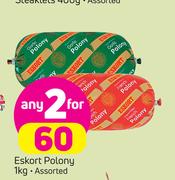 Escort Polony-Any 2 x 1Kg 