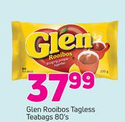 Glen Rooibos Tagless Teabags-80's
