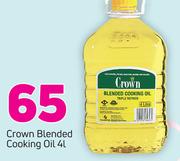 Crown Blended Cooking Oil-4Ltr