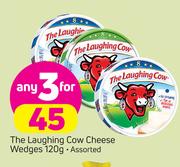 The Laughing Cow Cheese Wedges-Any 3 x 120g