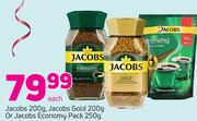 Jacobs-200g, Jacobs Gold-200g Or Jacobs Economy Pack 250g-Each