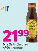 Mrs Balls Chutney-470g Each