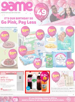 Game Cape Food : Go Pink n Pay Less (8 May - 14 May 2109), page 1