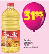 Excella Sunflower Oil-2Lt Each