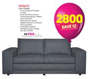 Monaco 2-In-1 Couch