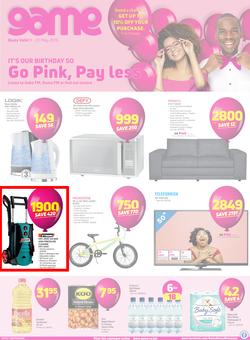Game Botswana : Go Pink n Pay Less (9 May - 22 May 2019), page 1