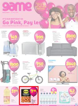 Game Botswana : Go Pink n Pay Less (9 May - 22 May 2019), page 1