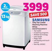 Samsung 13Kg Top Loader Washing Machine White WA13F5S2UWWF