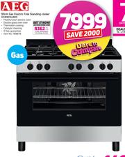 Aeg gas electric stove on sale
