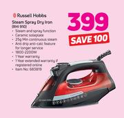 Russell Hobbs Steam Spray Dry Iron RHI910