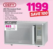 Defy 28Ltr Microwave Oven MW M2822MG