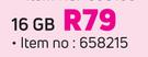 Toshiba 16GB USB Flash Drive-Each