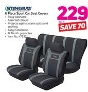 Stingray 6 Piece Sport Car Seat Covers
