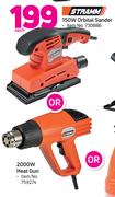 Stramm 150W Orbital Sander, 2000W Heat Gun Or 450W Jigsaw-Each