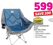 Campmaster sundowner sale deluxe chair