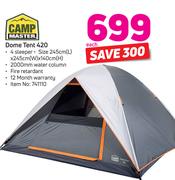 Camp Master Dome Tent 420-Each