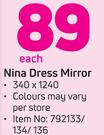 Nina Dress Mirror-Each