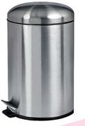 Mainstays 5Ltr Stainless Steel Dome Lid Pedal Bin