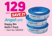 Angelcare Nappy Bin Refill Pack-Each
