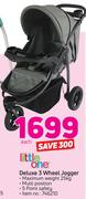 Little One Deluxe 3 Wheel Jogger-Each
