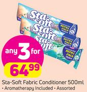 Sta Soft Fabric Conditioner-3X500ml