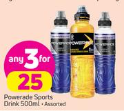 Powerade Sports Drink-3x500ml
