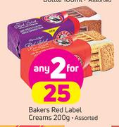 Bakers Red Label Creams-2x200g