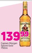 Captain Morgaan Spiced Gold-750ml