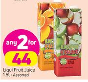 Liqui Fruit Juice-2x1.5Ltr