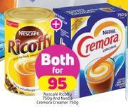 Nescafe Ricoffy-750g & Nestle Cremora Creamer-750g Both For