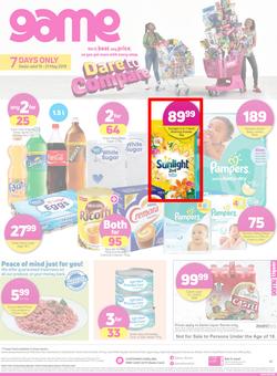 Game Cape Food : Dare To Compare (15 May - 21 May 2019), page 1