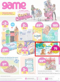 Game Cape Food : Dare To Compare (15 May - 21 May 2019), page 1