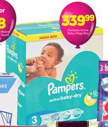 Pampers Active Baby Mega Box
