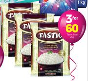 Tastic Rice-3 x 2Kg