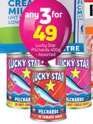 Lucky Star Pilchards-3x400g