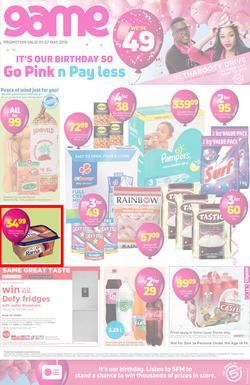 Game JHB Food : Go Pink n Pay Less (1 May - 7 May 2019), page 1